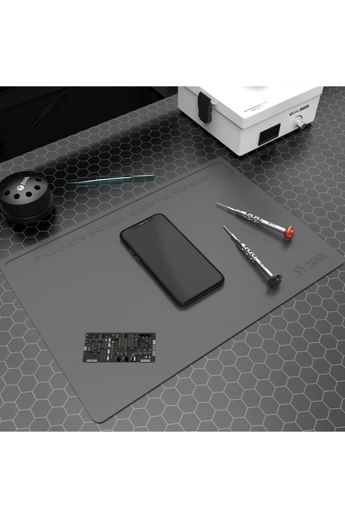 2UUL Isıya Dayanıklı Silikon Tamir Pedi