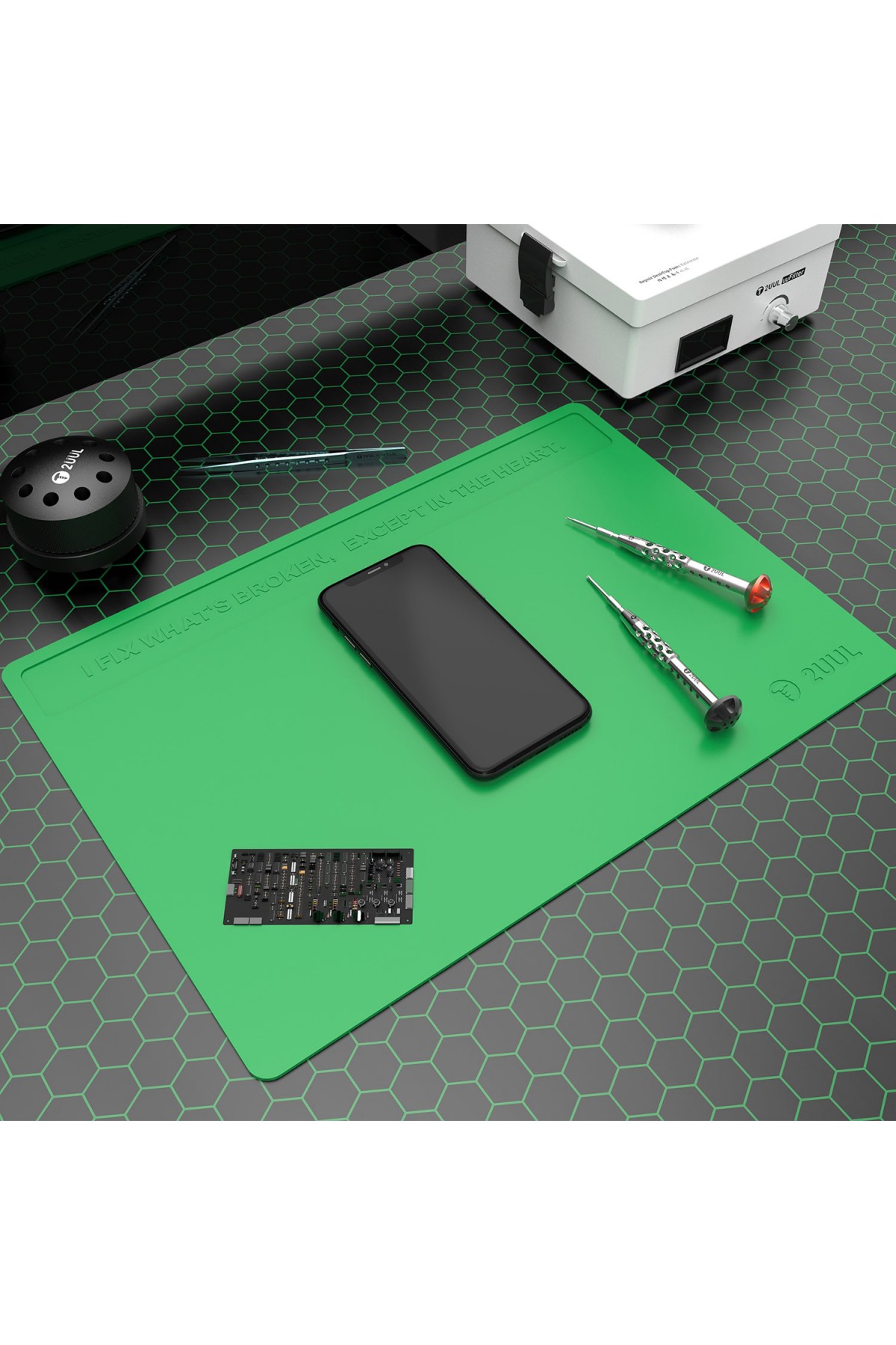 2UUL Isıya Dayanıklı Silikon Tamir Pedi