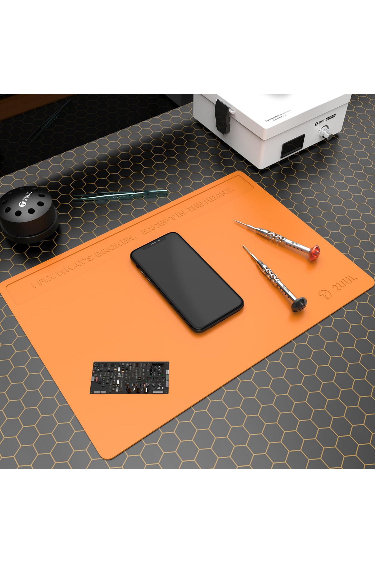 2UUL Isıya Dayanıklı Silikon Tamir Pedi