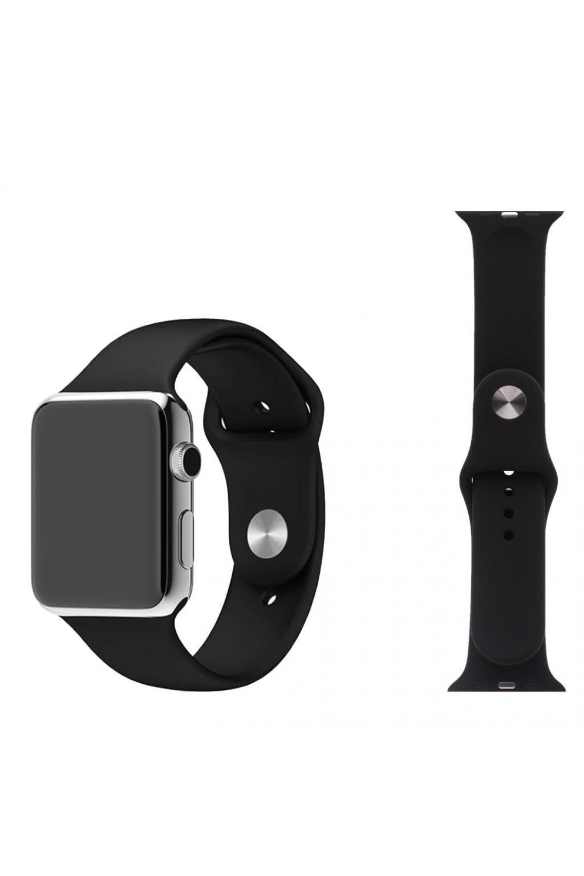 Apple Watch Serisi 42/44mm Silikon Kordon Kayış