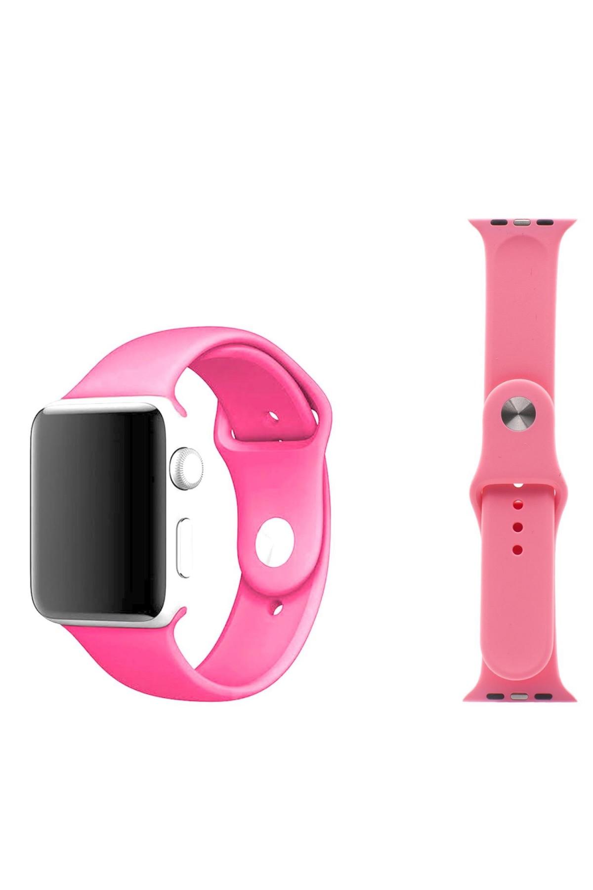 Apple Watch Serisi 38/40mm Silikon Kordon Kayış