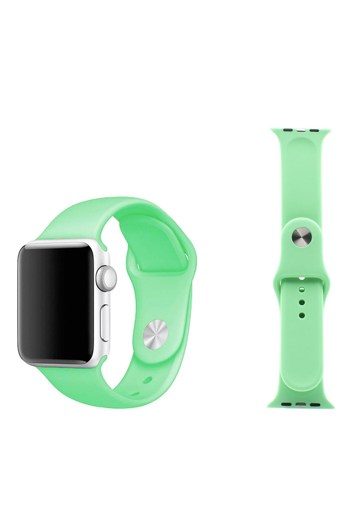 Apple Watch Serisi 38/40mm Silikon Kordon Kayış