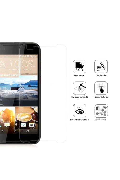 Htc Desire 830 Ekran Koruyucu Temperli Cam