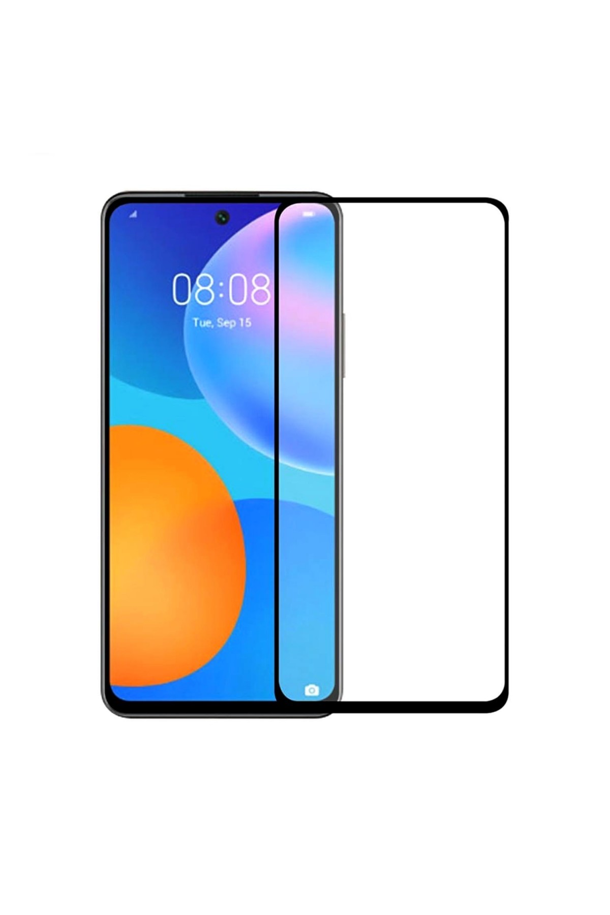 Huawei P Smart 2021 Ekran Koruyucu 9D Tam Kaplama