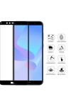 Huawei Y6 2018 Ekran Koruyucu 9D Tam Kaplama
