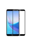 Huawei Y7 2018 Ekran Koruyucu 9D Tam Kaplama