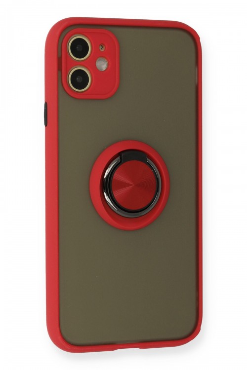 Iphone 11 Kılıf Yüzüklü Kamera Koruyuculu Iphone 11 Kılıf Yüzüklü Kamera Koruyuculu
