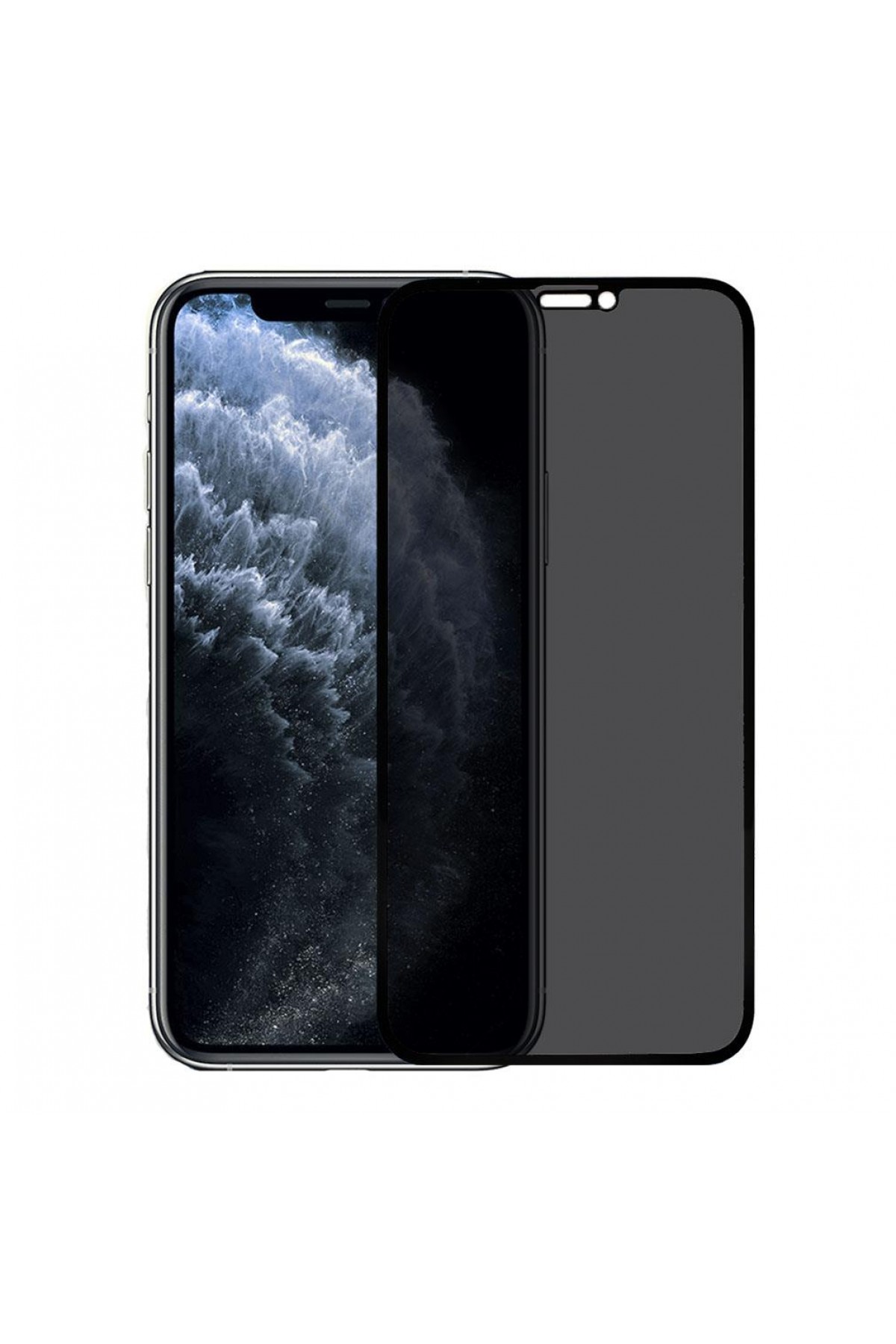 Iphone 11 Pro Ekran Koruyucu Gizli Hayalet Cam Tam Kaplama