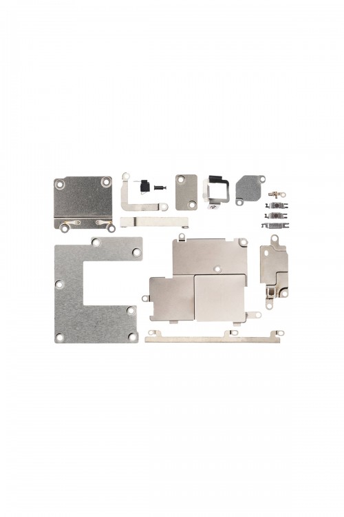 Iphone 11 Pro Max Anakart İç Metal Kapakları Braket Seti (16 Parça)