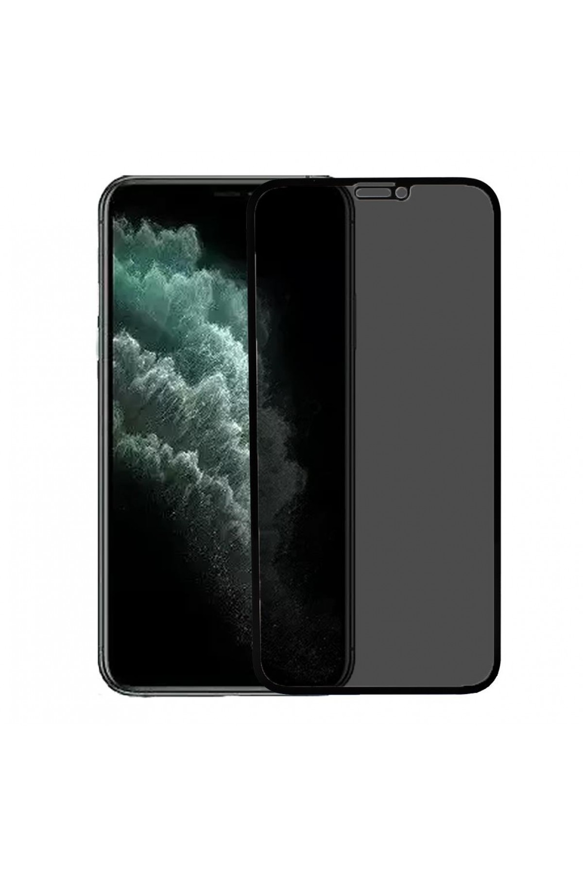 Iphone 11 Pro Max Ekran Koruyucu Gizli Hayalet Cam Tam Kaplama