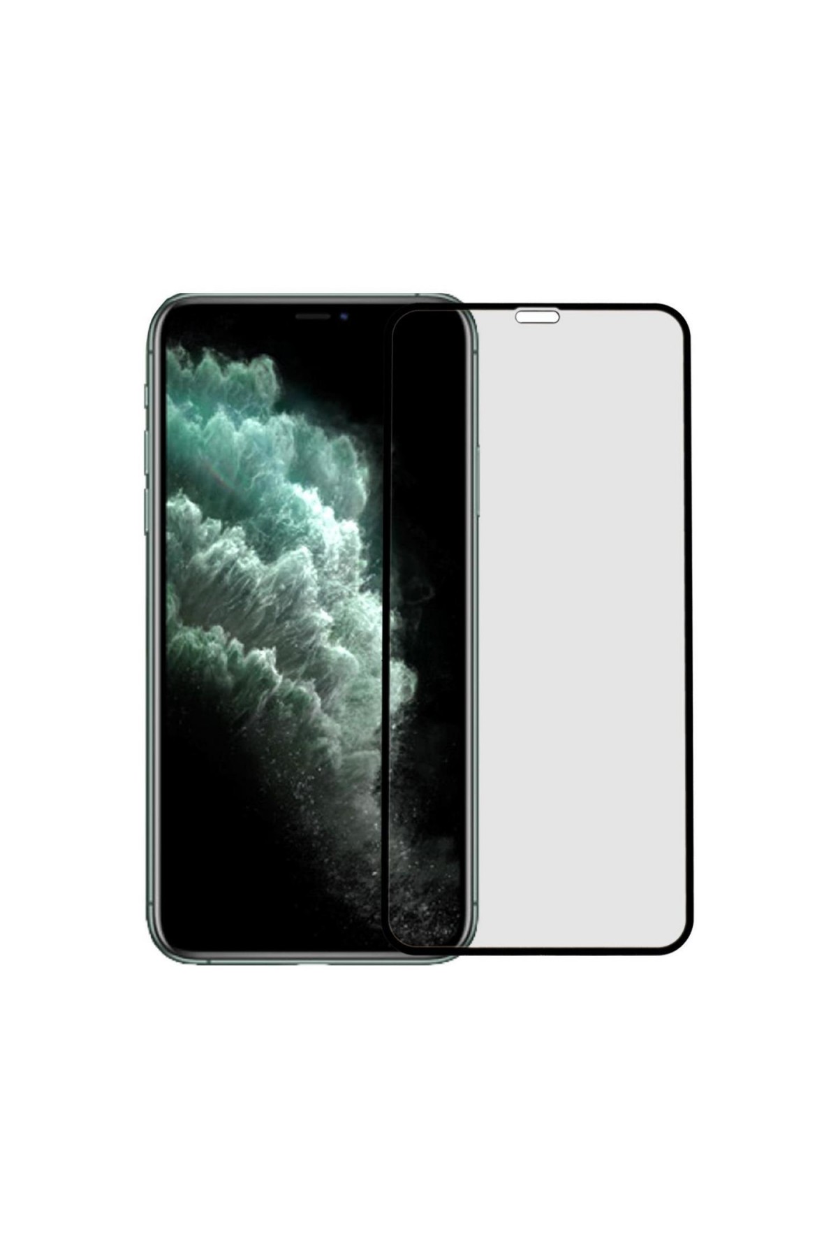 Iphone 11 Pro Max Gizli Hayalet Ekran Koruyucu Mat Seramik Tam Kaplama