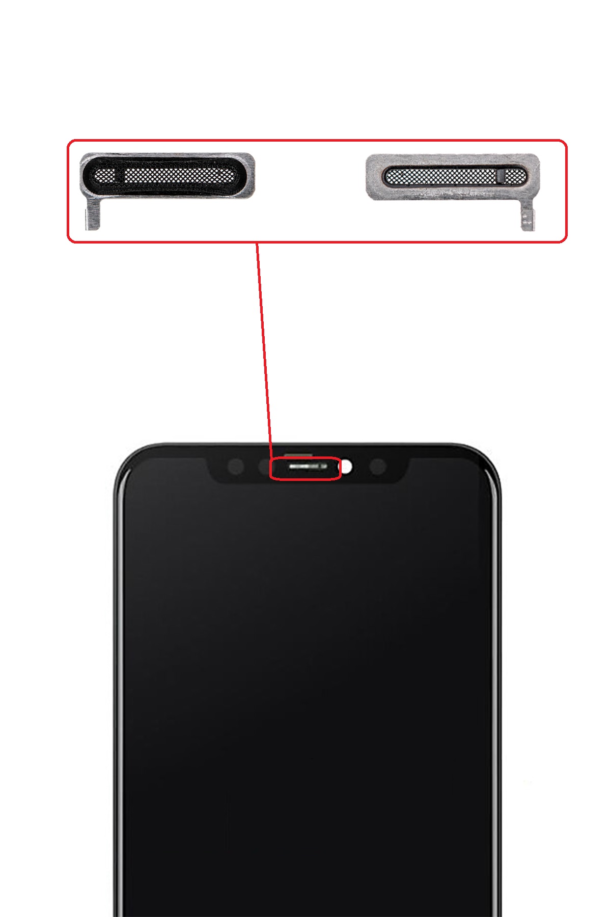 Iphone 11 Pro Max İç Kulaklık Ahize Toz Filtresi