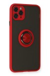 Iphone 11 Pro Max Kılıf Yüzüklü Kamera Koruyuculu