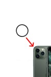 Iphone 11 Pro Max Sıvı ve Toza Dayanıklı Arka Kamera Halkası