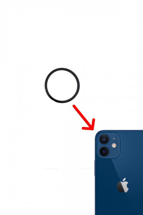 Iphone 12 Mini Sıvı ve Toza Dayanıklı Arka Kamera Halkası Iphone 12 Mini Sıvı ve Toza Dayanıklı Arka Kamera Halkası