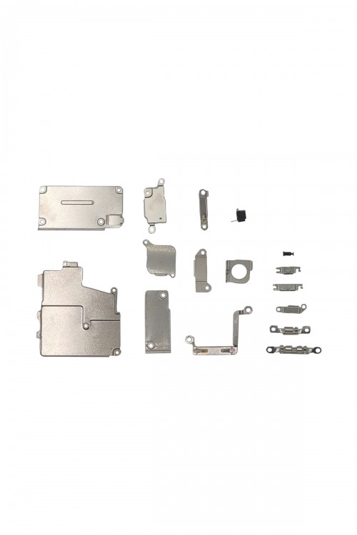 Iphone 12 Pro Anakart İç Metal Kapakları Braket Seti (16 Parça)