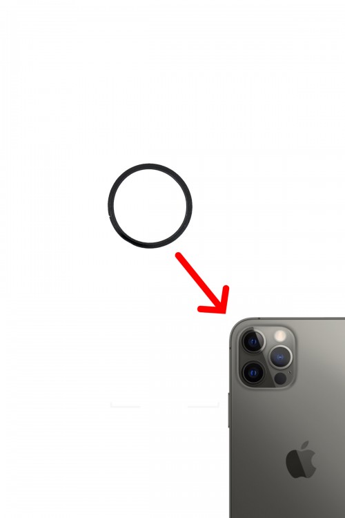Iphone 12 Pro Max Sıvı ve Toza Dayanıklı Arka Kamera Halkası Iphone 12 Pro Max Sıvı ve Toza Dayanıklı Arka Kamera Halkası