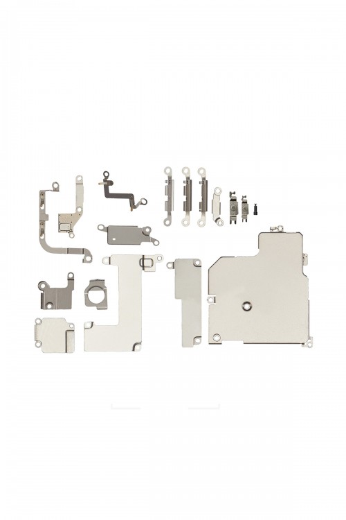 Iphone 13 Pro Max Anakart İç Metal Kapakları Braket Seti (17 Parça) Iphone 13 Pro Max Anakart İç Metal Kapakları Braket Seti (17 Parça)