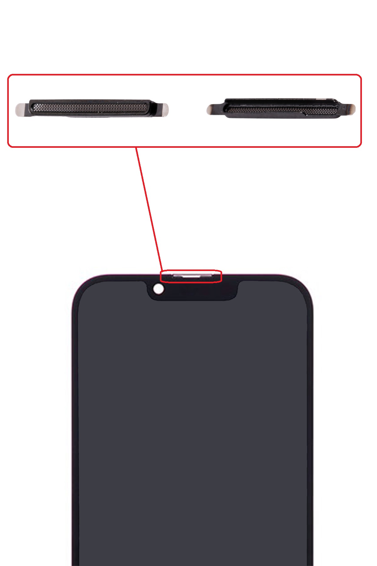 Iphone 13 Pro Max İç Kulaklık Ahize Toz Filtresi