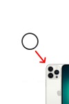 Iphone 13 Pro Sıvı ve Toza Dayanıklı Arka Kamera Halkası