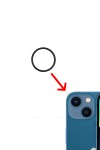 Iphone 13 Sıvı ve Toza Dayanıklı Arka Kamera Halkası