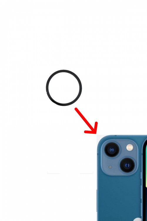 Iphone 13 Sıvı ve Toza Dayanıklı Arka Kamera Halkası Iphone 13 Sıvı ve Toza Dayanıklı Arka Kamera Halkası