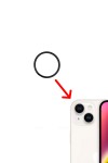 Iphone 14 Plus Sıvı ve Toza Dayanıklı Arka Kamera Halkası