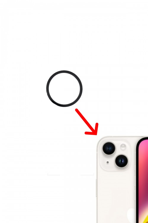 Iphone 14 Plus Sıvı ve Toza Dayanıklı Arka Kamera Halkası Iphone 14 Plus Sıvı ve Toza Dayanıklı Arka Kamera Halkası