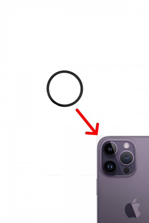Iphone 14 Pro Max Sıvı ve Toza Dayanıklı Arka Kamera Halkası Iphone 14 Pro Max Sıvı ve Toza Dayanıklı Arka Kamera Halkası