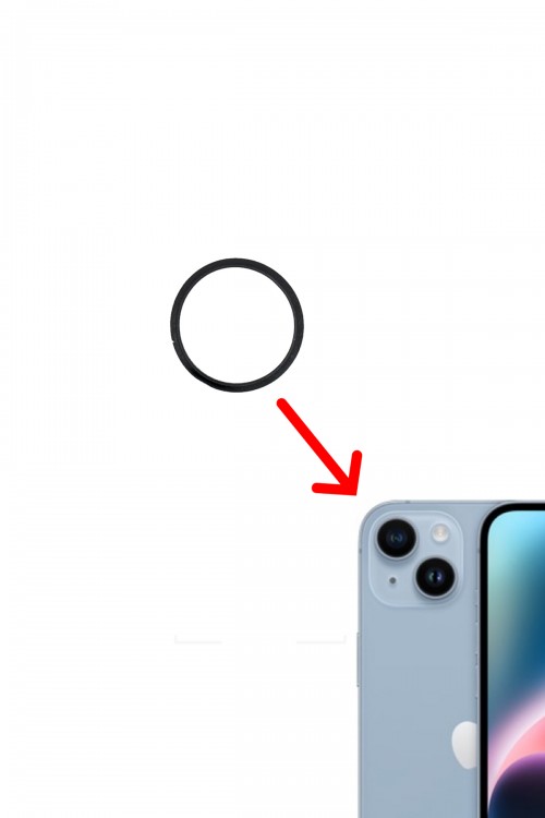 Iphone 14 Sıvı ve Toza Dayanıklı Arka Kamera Halkası Iphone 14 Sıvı ve Toza Dayanıklı Arka Kamera Halkası