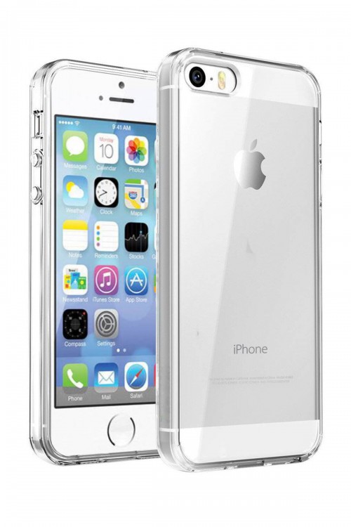 Iphone 5 Kılıf Şeffaf Silikon
