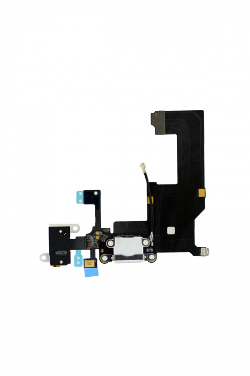Iphone 5 Şarj Soketi Kulaklık Soketi Mikrofon Filmi Flex Beyaz