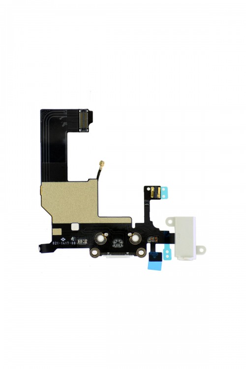 Iphone 5 Şarj Soketi Kulaklık Soketi Mikrofon Filmi Flex Beyaz