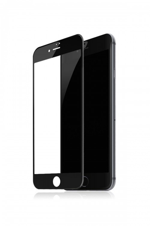Iphone 6/6s Ekran Koruyucu Tam Kaplama Siyah