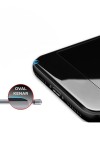 Iphone 6 Ekran Koruyucu Seramik Tam Kaplama Beyaz
