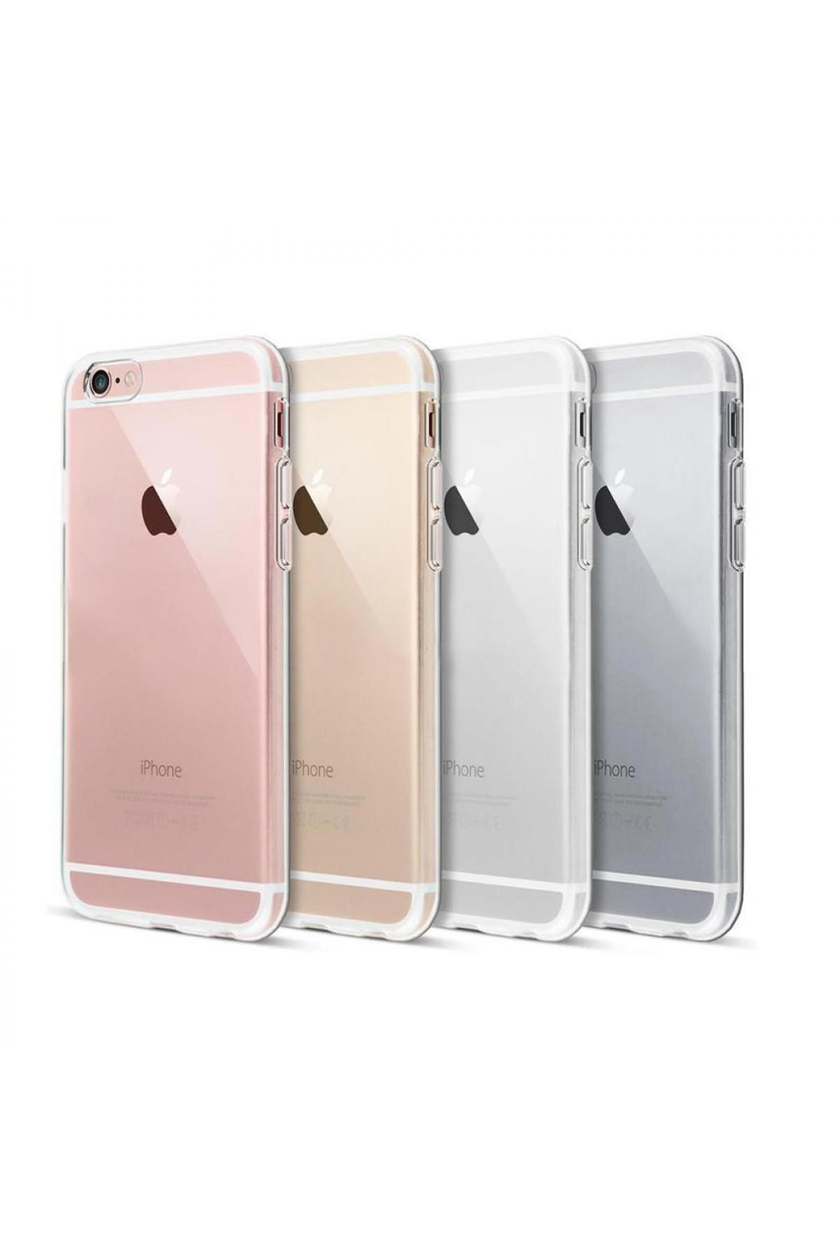 Iphone 6 Kılıf Şeffaf Silikon