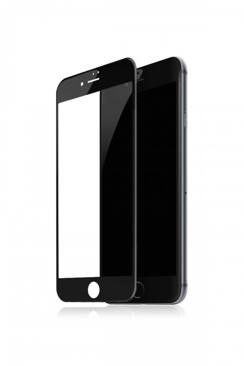 Iphone 6 Plus / 6s Plus Ekran Koruyucu Tam Kaplama Siyah
