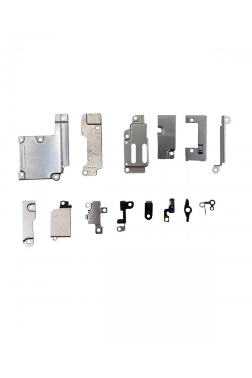 Iphone 6 Plus Anakart İç Metal Kapakları Braket Seti (14 Parça) Iphone 6 Plus Anakart İç Metal Kapakları Braket Seti (14 Parça)