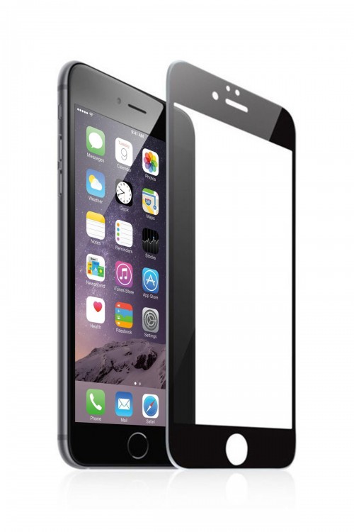 Iphone 6 Plus Ekran Koruyucu Premium Tam Kaplama Siyah Iphone 6 Plus Ekran Koruyucu Premium Tam Kaplama Siyah