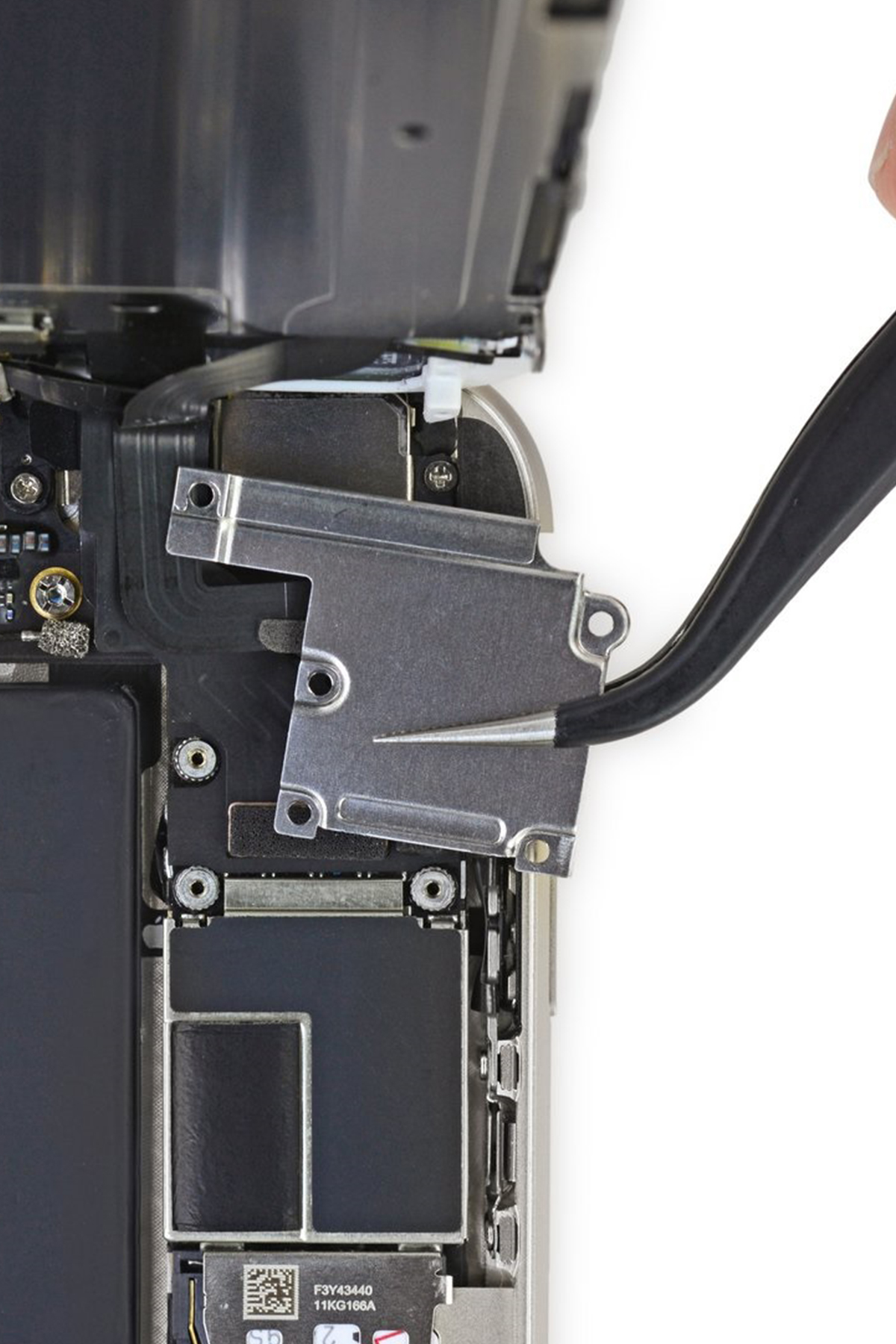 Iphone 6 Plus Lcd Ekran Soketi Koruma Kapağı Metal Braket