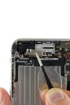 Iphone 6 Plus On Off Yan Ses Film Soketi Koruma Kapağı Metal Braket