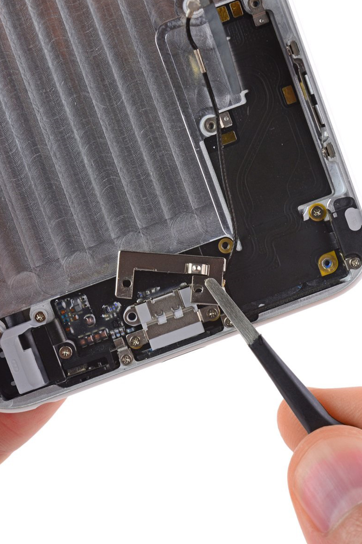 Iphone 6 Plus Şarj Soketi Koruma Kapağı Metal Braket