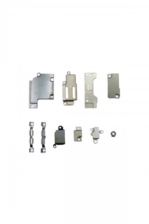 Iphone 6s Anakart İç Metal Kapakları Braket Seti (10 Parça) Iphone 6s Anakart İç Metal Kapakları Braket Seti (10 Parça)