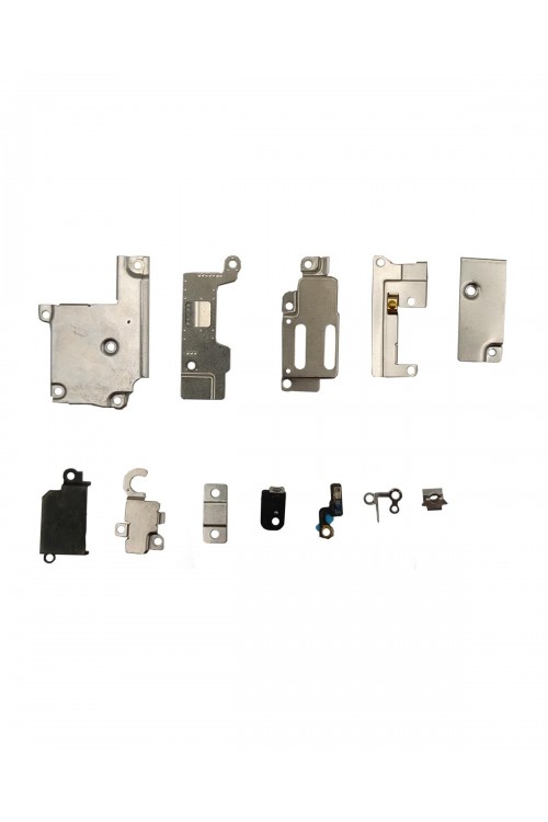 Iphone 6s Plus Anakart İç Metal Kapakları Braket Seti (12 Parça) Iphone 6s Plus Anakart İç Metal Kapakları Braket Seti (12 Parça)