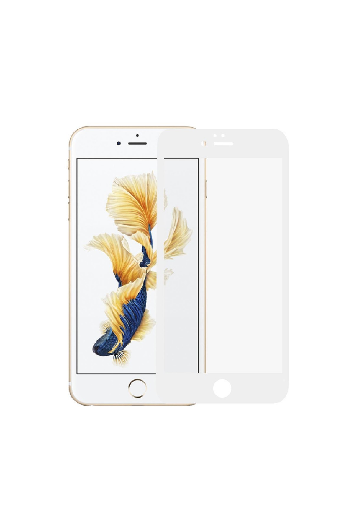 Iphone 6S Plus Ekran Koruyucu Seramik Tam Kaplama