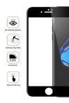 Iphone 7 Plus / 8 Plus Ekran Koruyucu Tam Kaplama Siyah