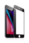 Iphone 8 Plus Ekran Koruyucu Premium Tam Kaplama Siyah