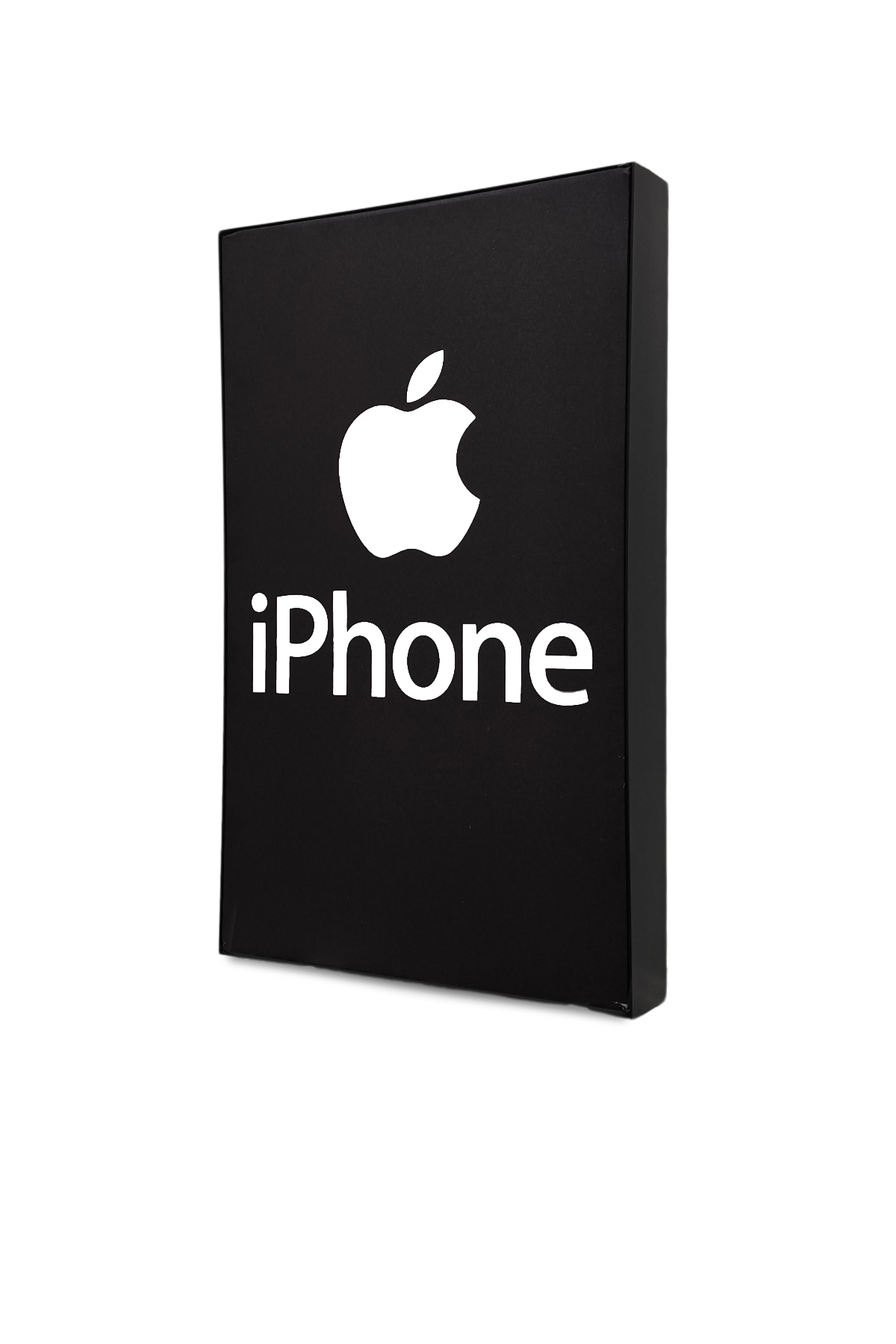 İphone Logolu Led Aydınlatmalı Kumaş İç Mekan LightBox (30cmx50cm)