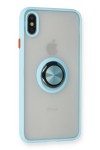 Iphone X Kılıf Yüzüklü Kamera Koruyuculu