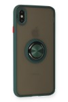 Iphone X Kılıf Yüzüklü Kamera Koruyuculu